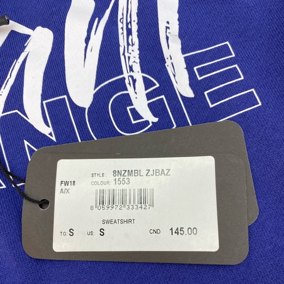 Armani Hooded Zip up Jacket - Picture 3 of 5